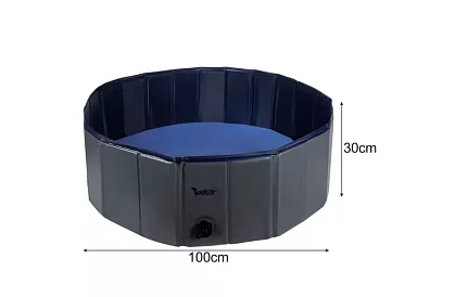 Skladací bazén pre psa - 100 x 30 cm