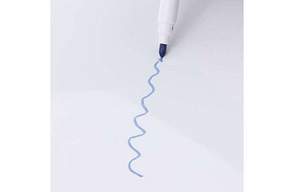 Mazateľné popisovače - 12 ks - 6 farieb