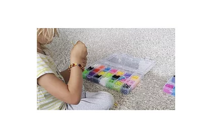 Gumičky na výrobu náramkov XXL sada + tkáčsky stav