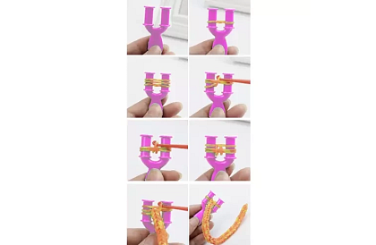 Gumičky na výrobu náramkov – 1500 ks