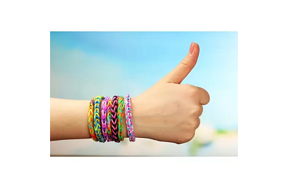 Gumičky na výrobu náramkov – 1500 ks