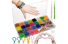 Gumičky na výrobu náramkov – 1500 ks