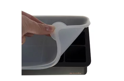 Silikónová forma na ľad s viečkom – ľadník na 15 kociek ľadu