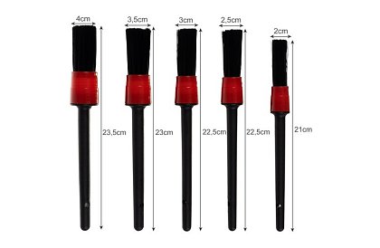 Detailingové štetce – sada 5 kusov