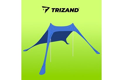 Plážový stan s UV ochranou 50+ - slnečník -  4,5 × 4,5 × 1,6 m