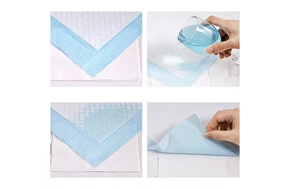 Absorpčné hygienické podložky 100 ks – 60x40 cm + vrecká na exkrementy