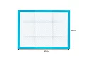 Absorpčné hygienické podložky 100 ks – 60x40 cm + vrecká na exkrementy