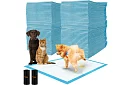 Absorpčné hygienické podložky 100 ks – 60x90 cm + vrecká na exkrementy