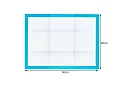 Absorpčné hygienické podložky 100 ks – 60x90 cm + vrecká na exkrementy
