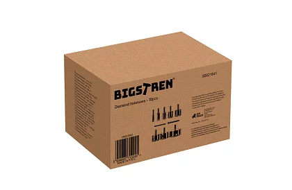 Diamantové vyvŕtavače - sada 10 veľkostí