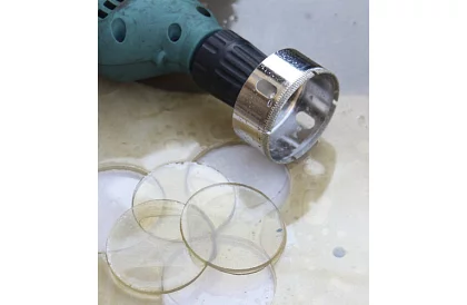 Diamantové vyvŕtavače - sada 10 veľkostí