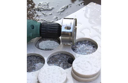 Diamantové vyvŕtavače - sada 10 veľkostí