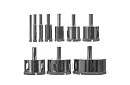 Diamantové vyvŕtavače - sada 10 veľkostí