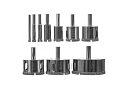 Diamantové vyvŕtavače - sada 10 veľkostí