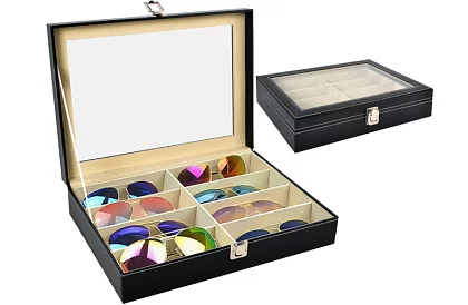 Organizér na okuliare s 8 priehradkami