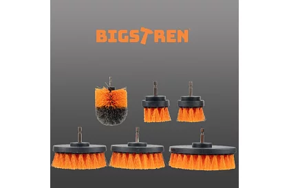 Sada štetcov na vŕtačku – čistenie a leštenie – 22 ks