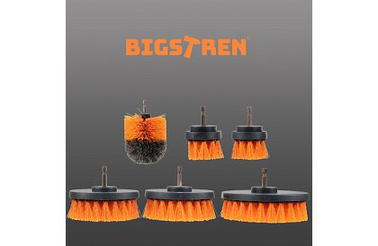 Sada štetcov na vŕtačku – čistenie a leštenie – 22 ks