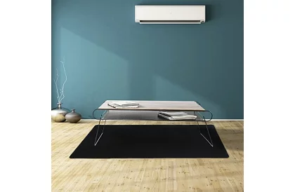 Ochranná podložka pod stoličku - 100 × 140 cm - čierna