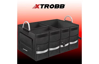 Organizér s viečkom do kufra auta – 50 l