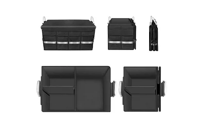 Organizér s viečkom do kufra auta – 50 l