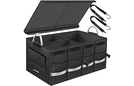 Organizér s viečkom do kufra auta – 50 l