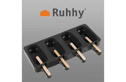 Silikónová forma na nanuky + 50 tyčiek