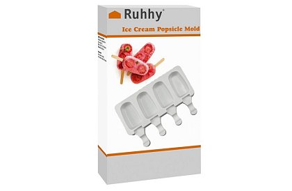 Silikónová forma na nanuky + 50 tyčiek