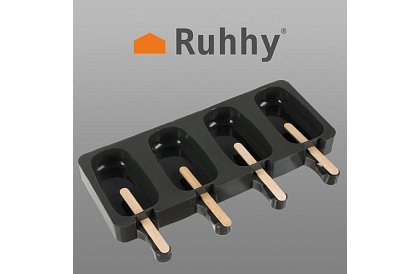 Silikónová forma na nanuky + 50 tyčiek