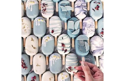 Silikónová forma na nanuky + 50 tyčiek