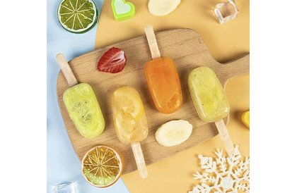 Silikónová forma na nanuky + 50 tyčiek