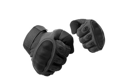 Taktické dotykové rukavice - veľkosť XL - čierne