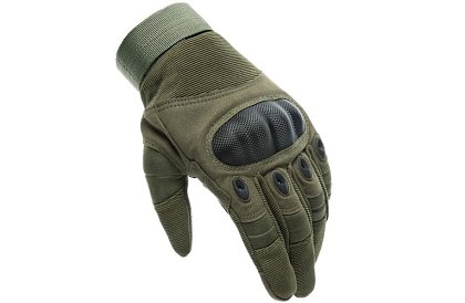 Taktické dotykové rukavice - veľkosť L - khaki