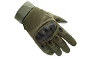 Taktické dotykové rukavice - veľkosť L - khaki