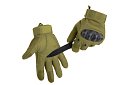 Taktické dotykové rukavice - veľkosť L - khaki