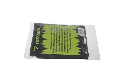 Silná čierna oversize pláštenka