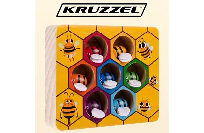Chyť včelku – drevená edukačná hra