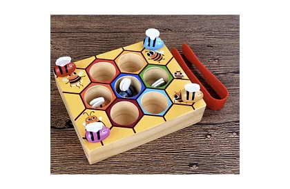 Chyť včelku – drevená edukačná hra