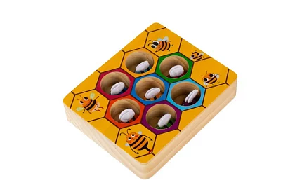 Chyť včelku – drevená edukačná hra