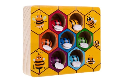 Chyť včelku – drevená edukačná hra