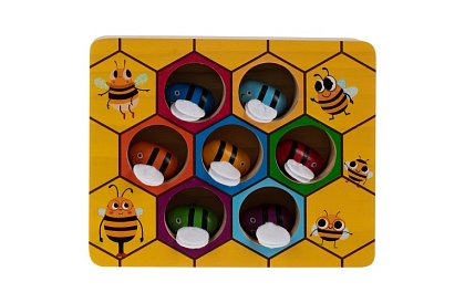 Chyť včelku – drevená edukačná hra