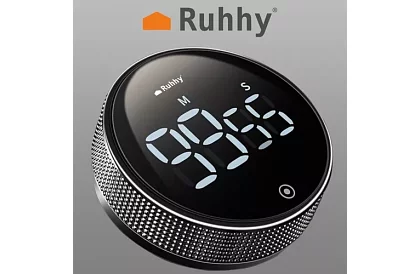 LCD kuchynská minútka s magnetom