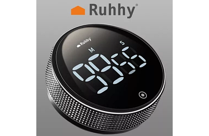 LCD kuchynská minútka s magnetom