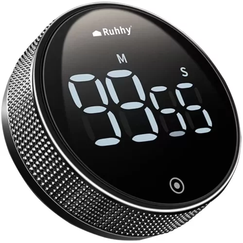 LCD kuchynská minútka s magnetom