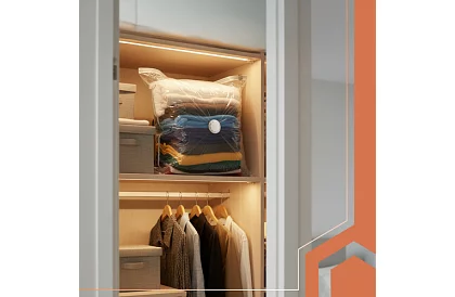 Sada vakuových vreciek 50x70 cm – 10 ks + odsávačka vzduchu