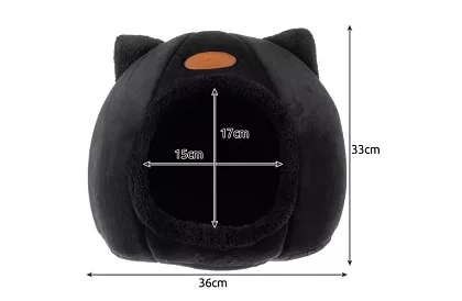 Plyšový pelíšek s ušami - búda