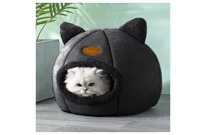 Plyšový pelíšek s ušami - búda