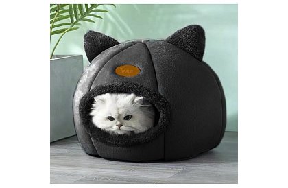 Plyšový pelíšek s ušami - búda