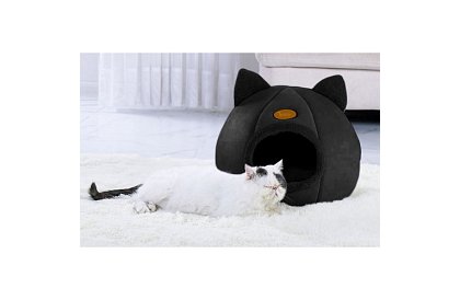 Plyšový pelíšek s ušami - búda