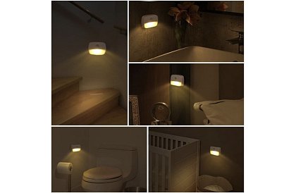 LED bezdrôtové svetlo so senzorom pohybu