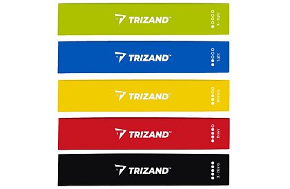 Set posilovacích gúm – 5 kusov v sade